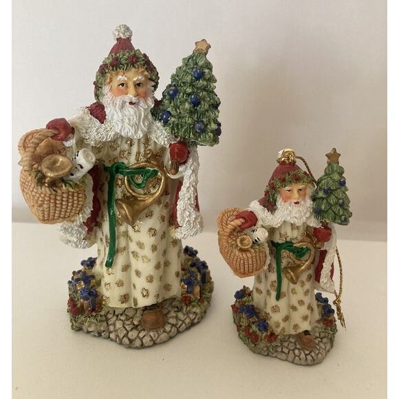 Welsh Father Christmas Wales 1998 Ornament International Santa Claus Collection - Picture 5 of 6